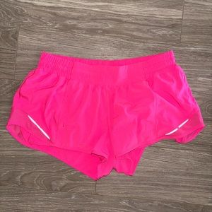 Lululemon hotty hot low rise short size 10